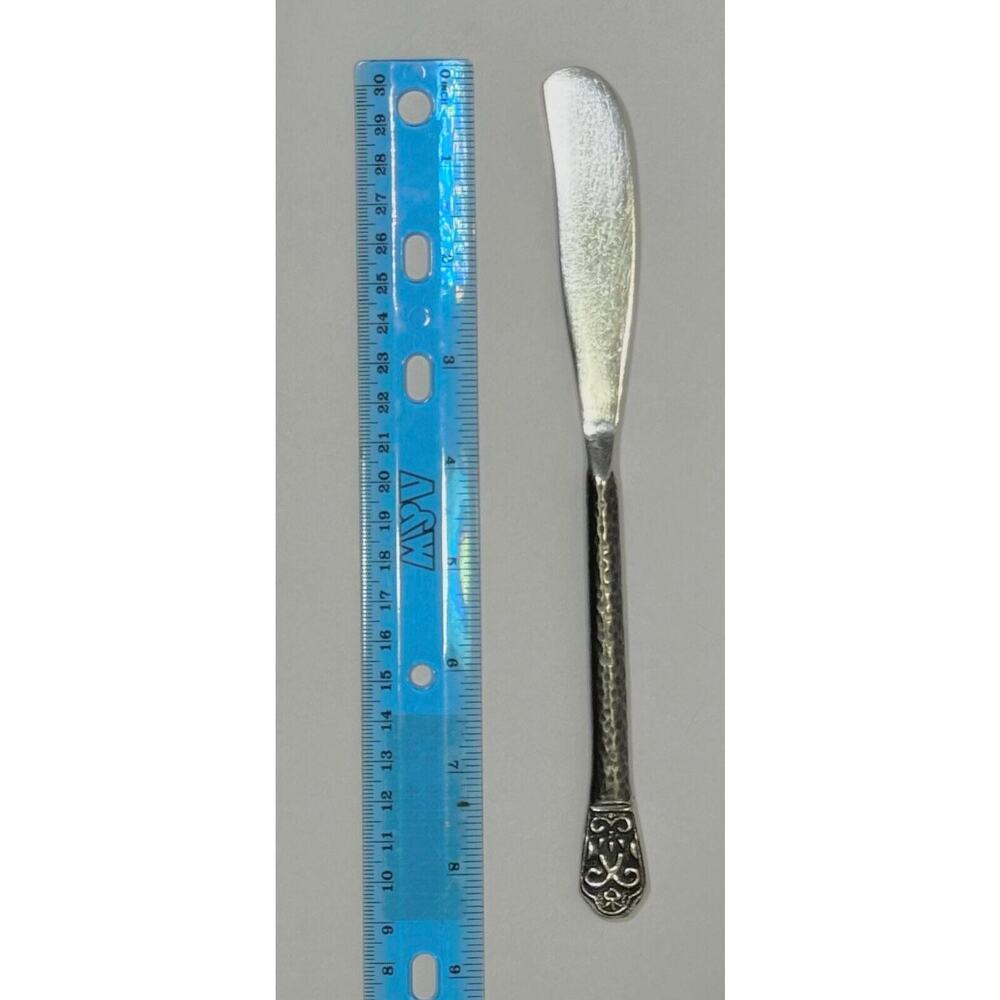 Gourmet Settings GS 18/10 AVALON Barcelona Hammered BUTTER SERVING KNIFE